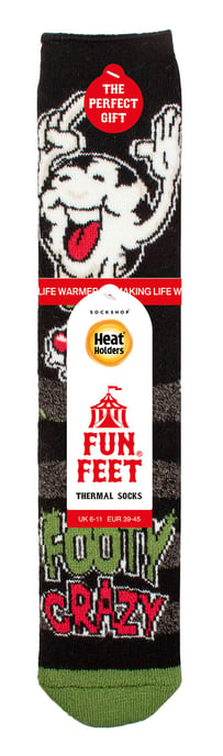 Kuschelige Fleece-gefütterte Herren-Hobby-Socken | Neuheit Flauschige Thermo-Socken - Footy Crazy - Image 2