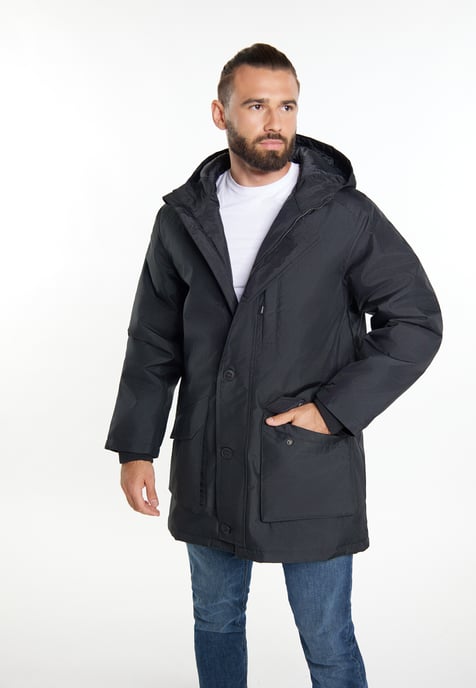 ICEBOUND Parka Herren Schwarz - Image 3