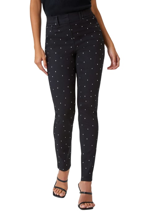 Diamante Embellished Stretch Jegging