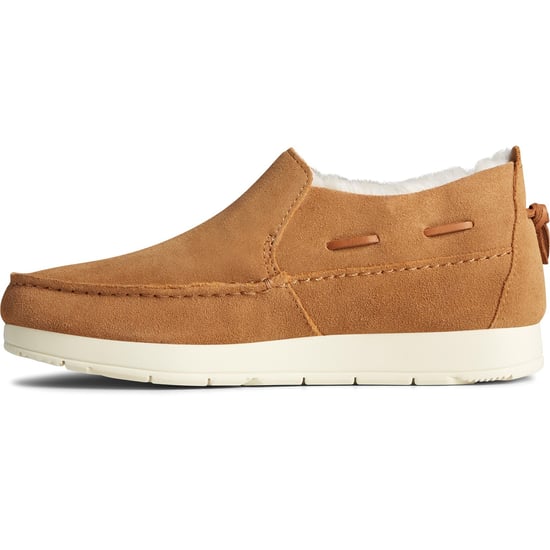 Sperry Moc-Sider Female Slip On Ladies Shoes TAN