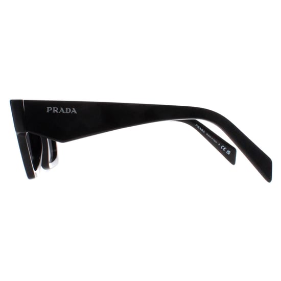 Prada Square Mens Black Dark Grey PRA06S