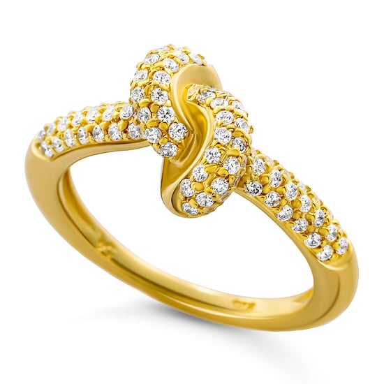 Orphelia 'Palma' Damen-Ring aus 925er Sterlingsilber – Gold ZR-7569/G - Image 2