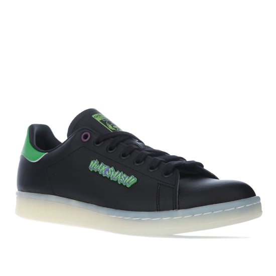 Men's adidas Originals Stan Smith X Hulk Trainers in black green