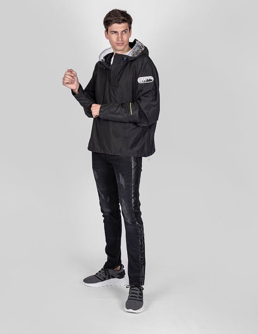 Les Hommes Jacke K Way Herren schwarz - Image 2