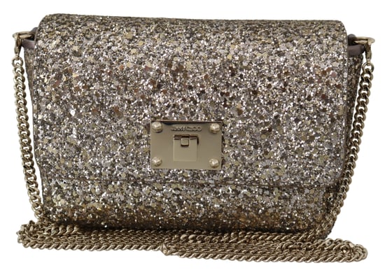 Jimmy Choo Ruby/L Antique Gold Clutch