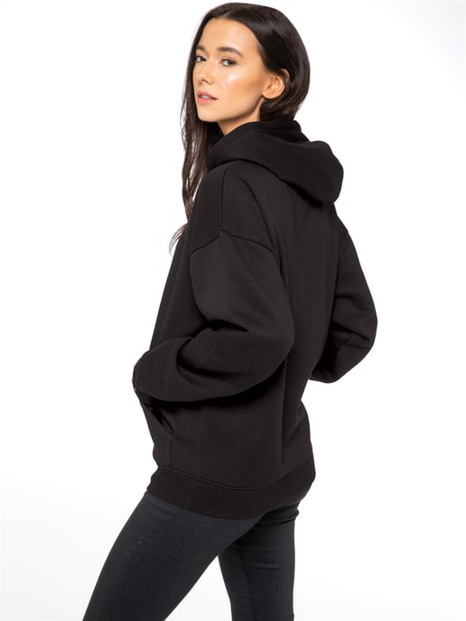 Enzo Ladies Oversized Essential Hoodie - Image 2
