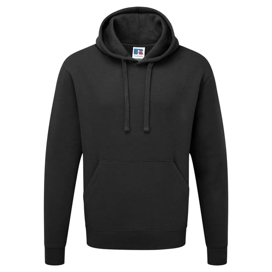 Russell Authentic Kapuzenpullover / Kapuzensweater / Hoodie (Schwarz) - Image 1