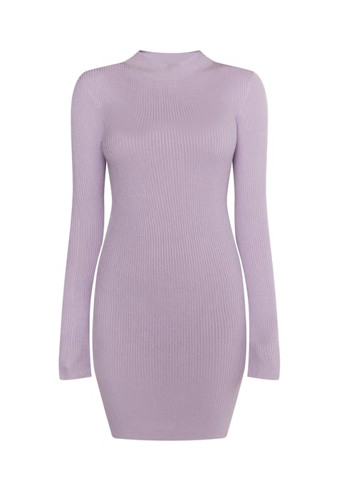 Mymo Strickkleid mini Damen violett - Image 1
