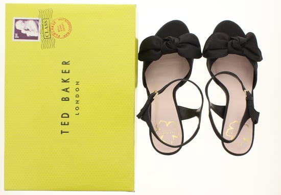 Ted Baker Damen Schuhe Heevia Absatz Stiletto Schleifen-Detail Riemchen Schwarz - Image 6
