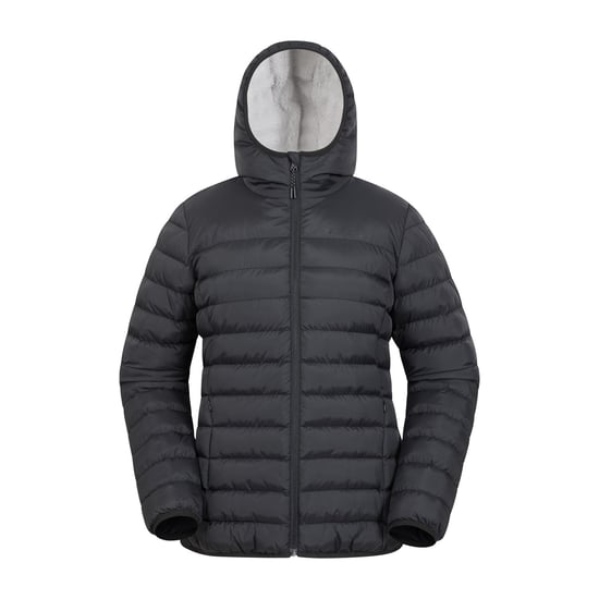 Mountain Warehouse Damen/Damen Kunstfell gefütterte wattierte Jacke (Schwarz) - Image 1