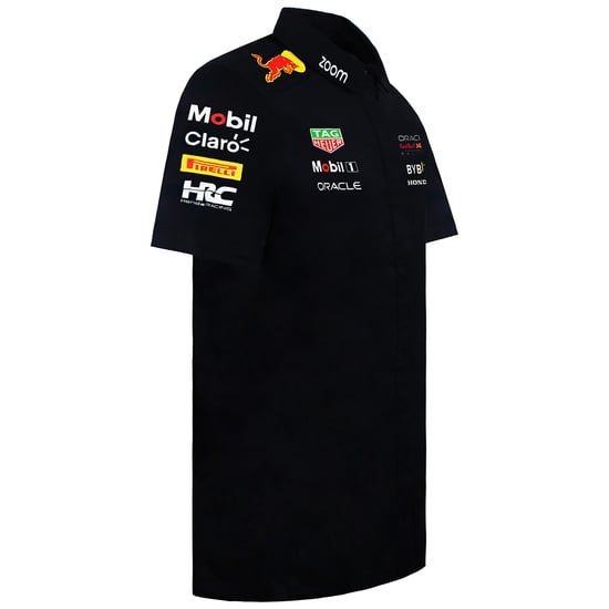 Red Bull Racing F1 2024 Team Herren-Shirt in Marineblau - Image 3