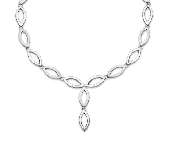 Orphelia Women's 925 Sterling Silver Set: Chain + Bracelet - Silver SET-039