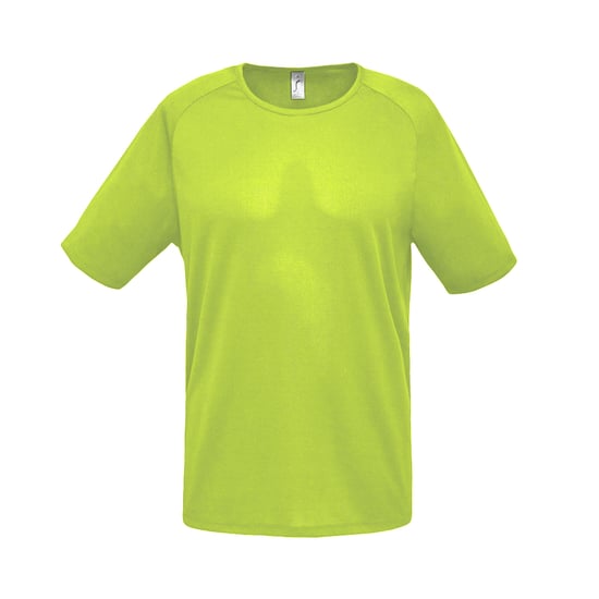SOLS Mens Sporty Short Sleeve Performance T-Shirt (Apfelgrün) - Image 1