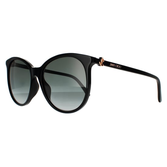 Lunettes de soleil Jimmy Choo Ilana / F / SK 26S 9O Copper noir Gris foncé - Image 2