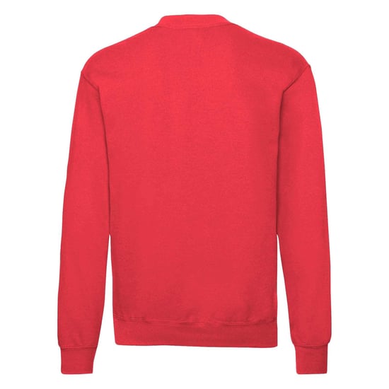 Fruit of the Loom Herren Classic 80/20 Set-in Sweatshirt (Rot) - Image 2