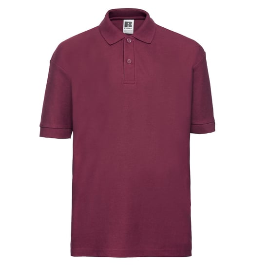 Russell - Poloshirt für Kinder (Burgunderrot) - Image 1