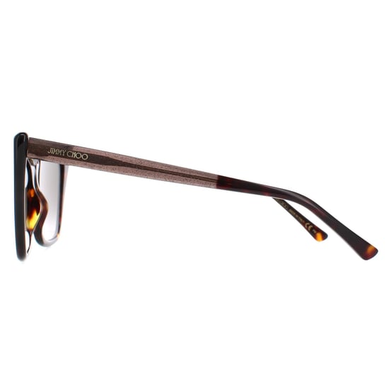 Jimmy Choo Cat Eye Damen Havanna Braun Farbverlauf LUCINE/S - Image 3