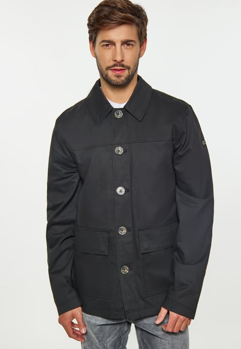 Dreimaster Jacke Herren schwarz - Image 3