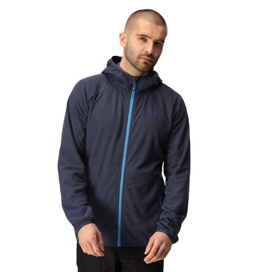 Regatta - "Navigate" Fleecejacke Durchgehender Reißverschluss für Herren (Marineblau/Graublau) - Image 3