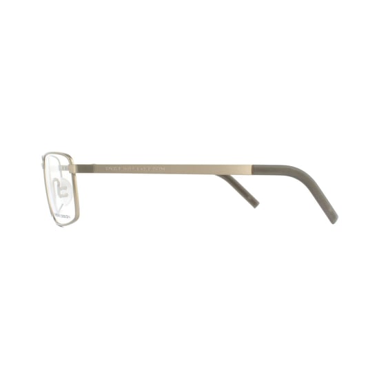 Porsche Design Rectangular Light Gold Mens Glasses Frames