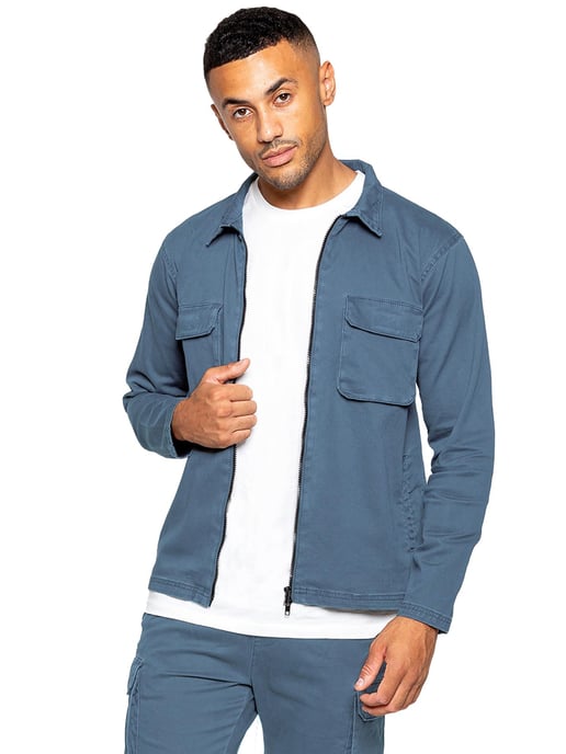 Enzo | Herren Cargo Überhemd Jacke - Image 1