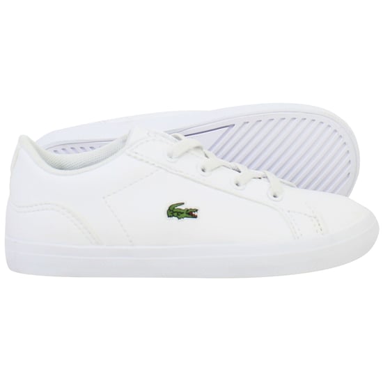 Lacoste Lerond BL 21 1 CUI Weiße Turnschuhe für Kinder - Image 1