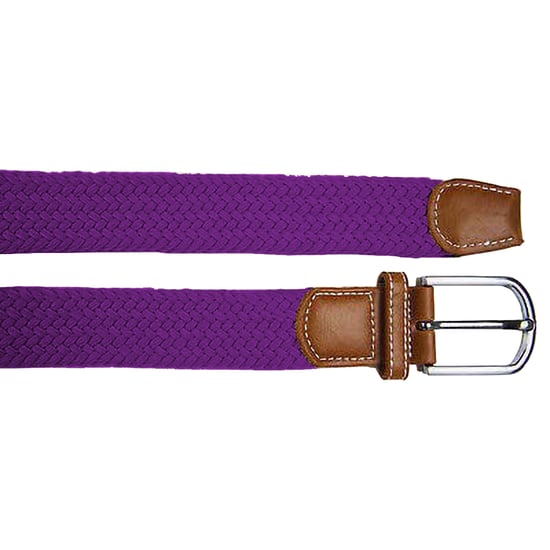 Asquith & Fox Herren Woven Braid Stretchgürtel (Lila) - Image 2