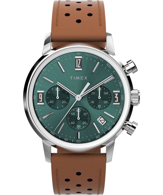 Timex Marlin Chrono Herrenbraun Uhren TW2W10100 - Image 1