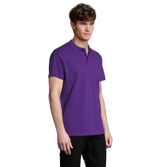SOLS - "Spring II" Poloshirt für Herren (Dunkel-Lila) - Image 3