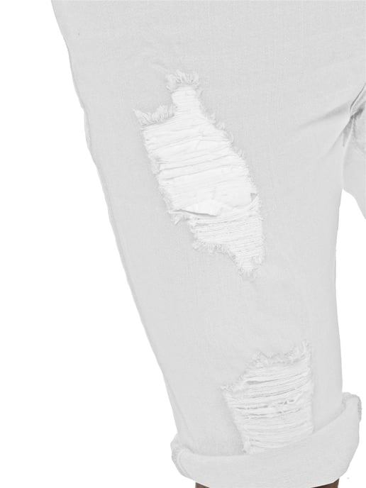 Herren Ripped Skinny Shorts - Image 4