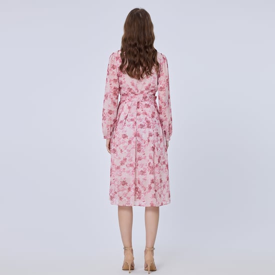 Hemdblusenkleid mit Blumenmuster - Image 6