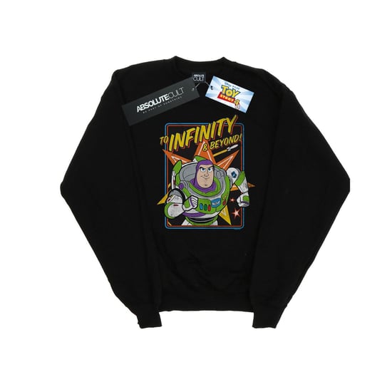 Disney Herren Toy Story 4 Buzz bis zur Unendlichkeit Sweatshirt (schwarz) - Image 1
