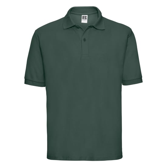 Russell - "Classic" Poloshirt für Herren (Flaschengrün) - Image 1
