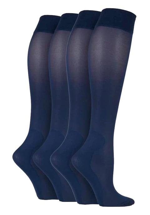 2 Paar Damen-Kompressions-Kniestrümpfe mit 40 Denier - Image 1