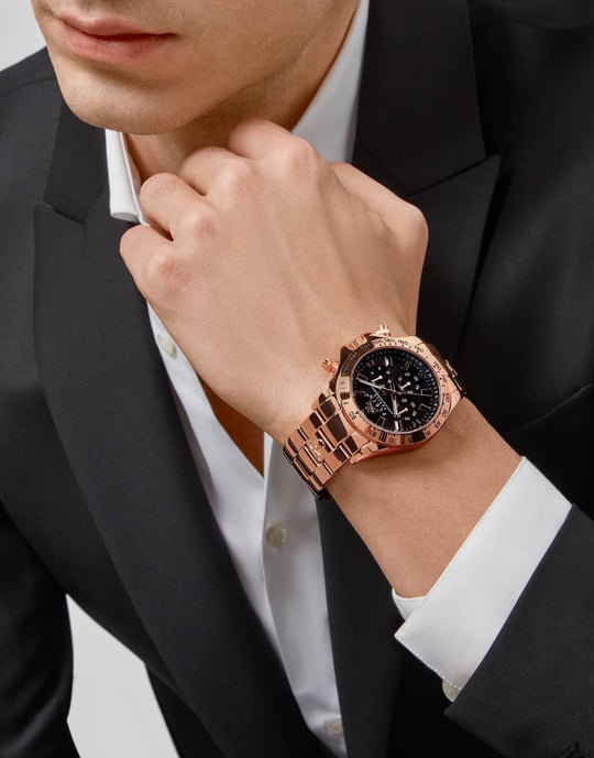 Die Philipp Plein Herrenuhr, Modell Nobile PWCAA0921, ist das ultimative Must-have für den modebewussten Mann. Diese schicke Armbanduhr kombiniert ein schönes Design mit der Funktionalität eines Chronographen, perfekt für den markenbewussten Mann, der sow - Image 3