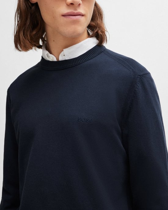 BOSS Orange Asac C Herren Rundhals-Pullover - Image 3