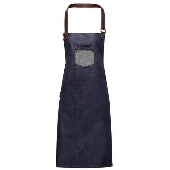 Premier Division Bibbed Apron (Indigo Denim)