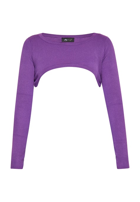 Mymo Crop-Top Damen lila - Image 1
