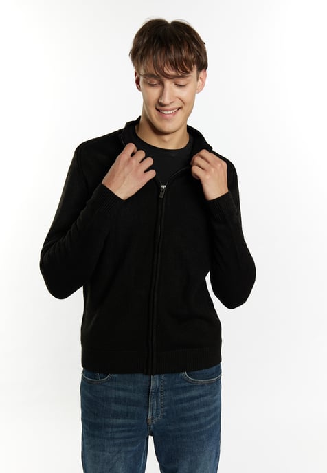 Mo Cardigan Herren Schwarz - Image 3