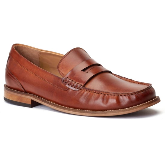 Base London Garfield Herren Mokassins aus gebranntem Tan-Leder - Image 1