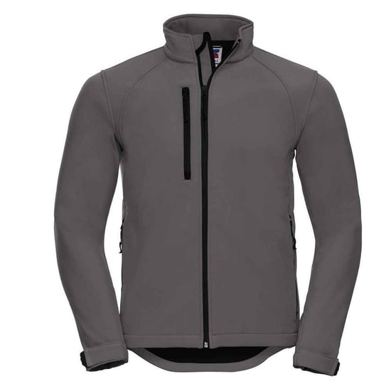 Russell - Softshelljacke für Herren (Titanium-Grau) - Image 1