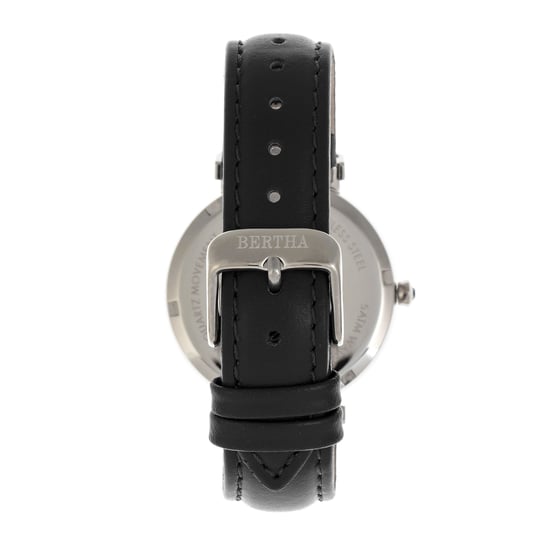 Bertha Emily Perlmutt-Lederarmbanduhr - Image 2