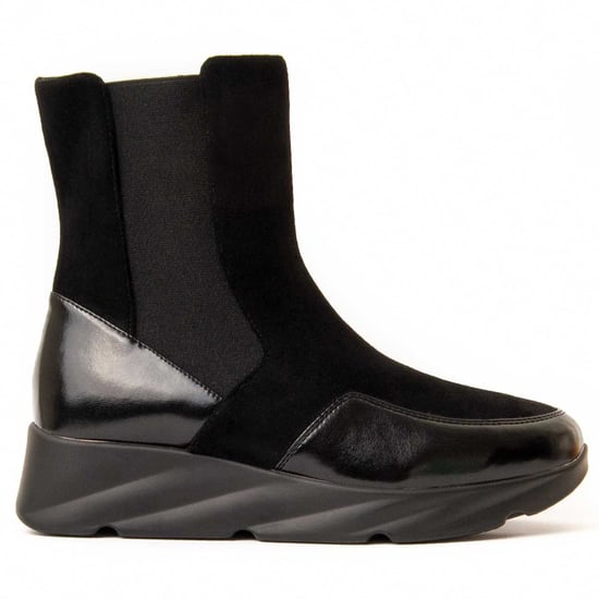 Montevita Wedge Ankle Boot Calig2 In Black