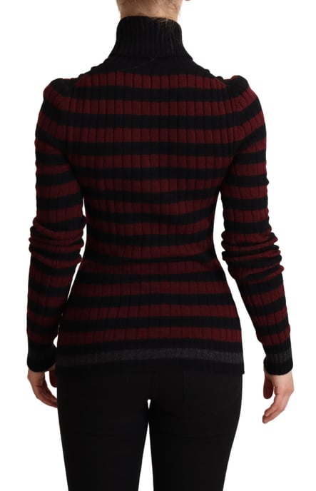 Gestreifter Wollpullover - Image 3