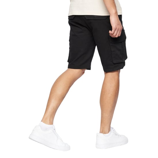 Crosshatch - "Frentons" Cargo-Shorts für Herren (Schwarz) - Image 2