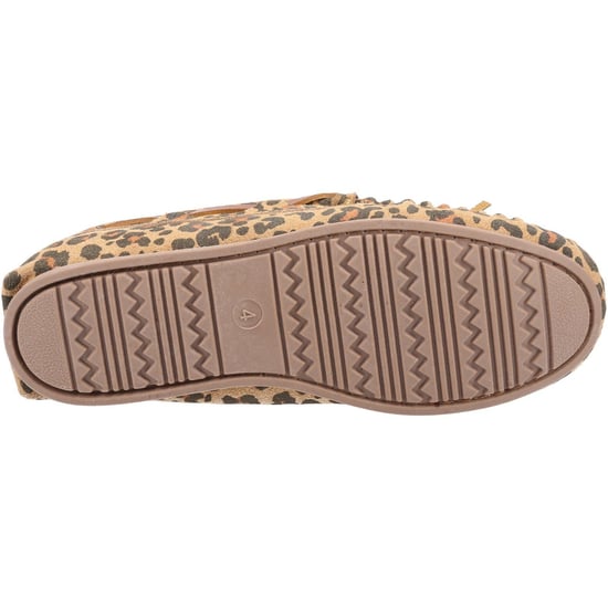 Hush Puppies Womens/Ladies Allie Leopard Print Wildleder Hausschuhe (Braun) - Image 4