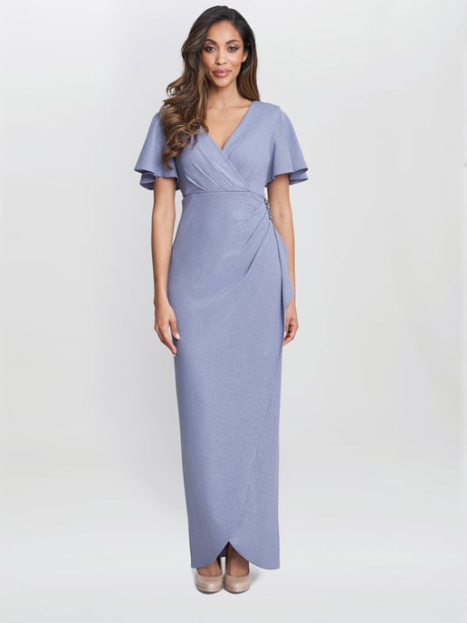 Alissa Maxi Dress With Hip Embellishment