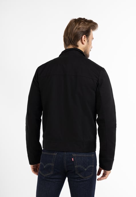 Dreimaster Übergangsjacke Herren Schwarz - Image 4