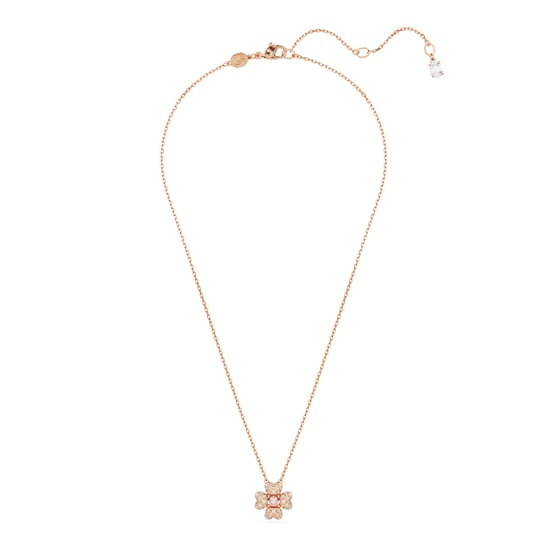 Swarovski 'Idyllia' Damen-Halskette aus vergoldetem Metall - Rosé 5674211 - Image 2