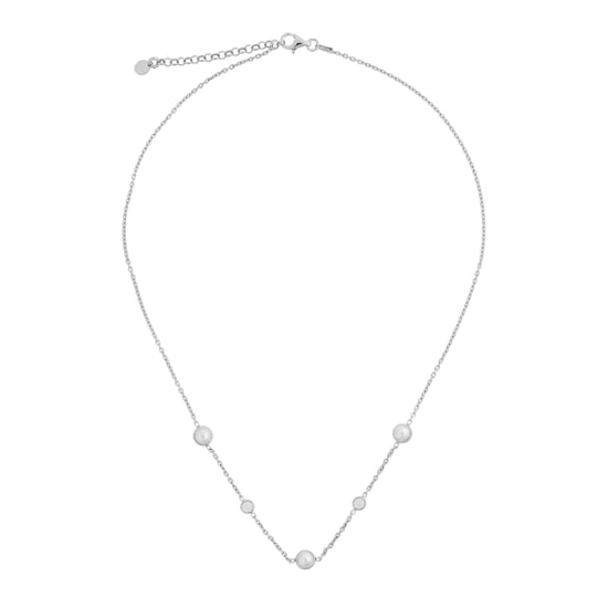 Orphelia 'Emilia' Damen 925 Sterling Silber Halskette - Silber ZK-7380 - Image 2